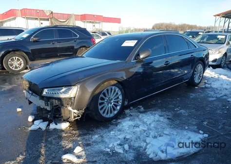 2015 Audi A8 L 4.0T from USA, damaged, VIN WAU32AFD6FN035044